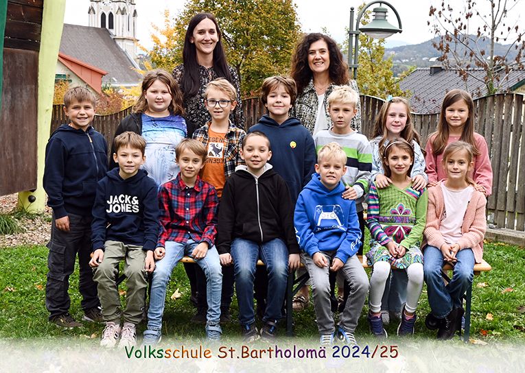 Klassenfoto 3a Klasse VS St. Bartholomä